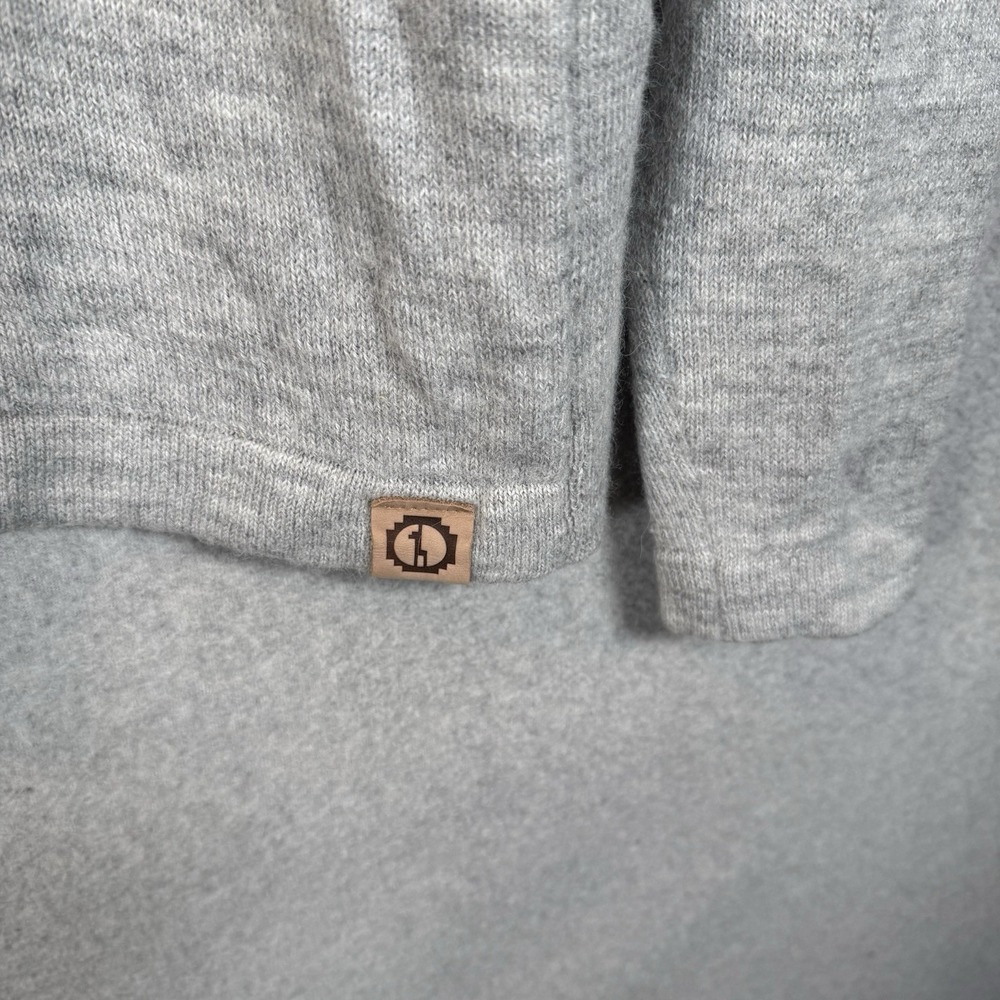 PAKA The Original Crew Sweater Unisex Sz S Gray Royal Alpaca 65% - Picture 4 of 8